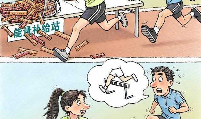 球迷社区-澎湃漫评｜马拉松不欢迎“打包哥”“劈叉姐”